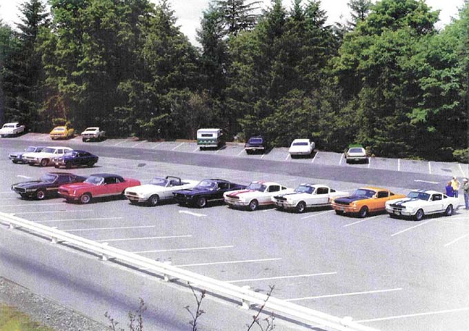 1st Shelby Club meeting. June 2, 1974